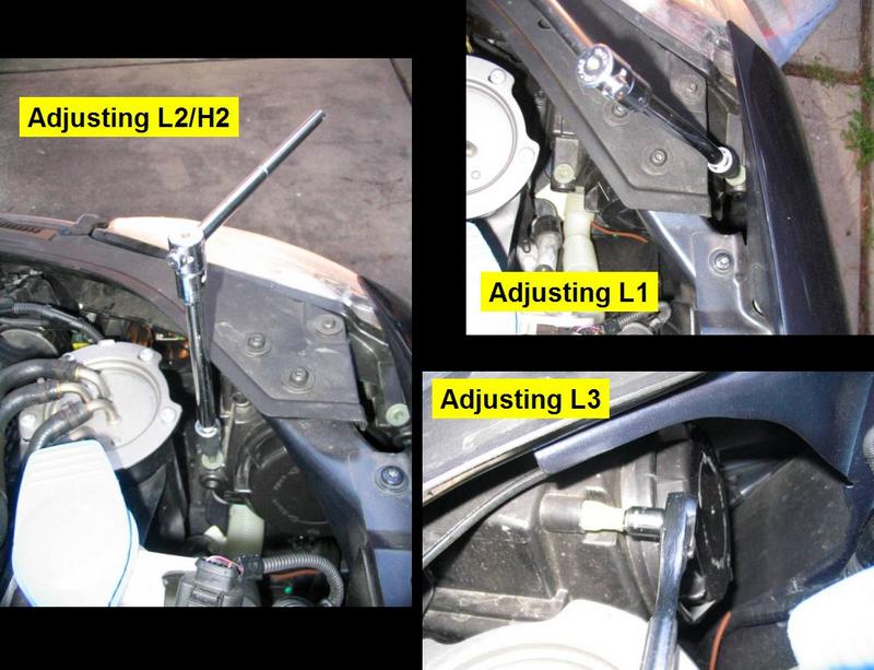 2004 Jeep wrangler headlight adjustment #3